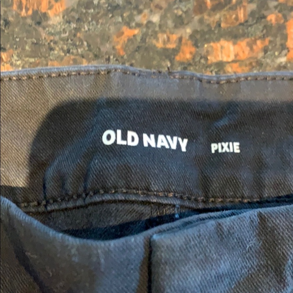 Black pixie pants